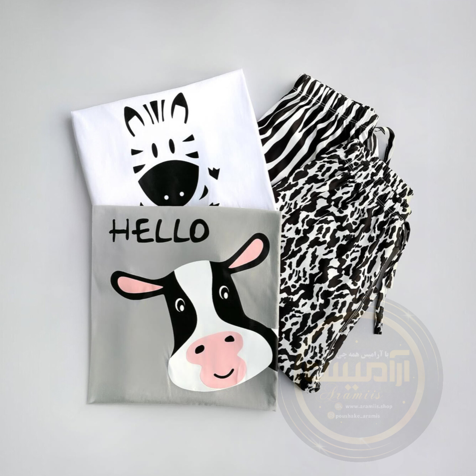 ست طرح دار (1)